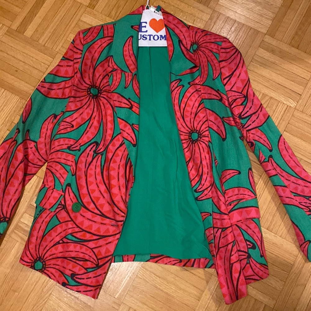 Farm Rio Floral Blazer